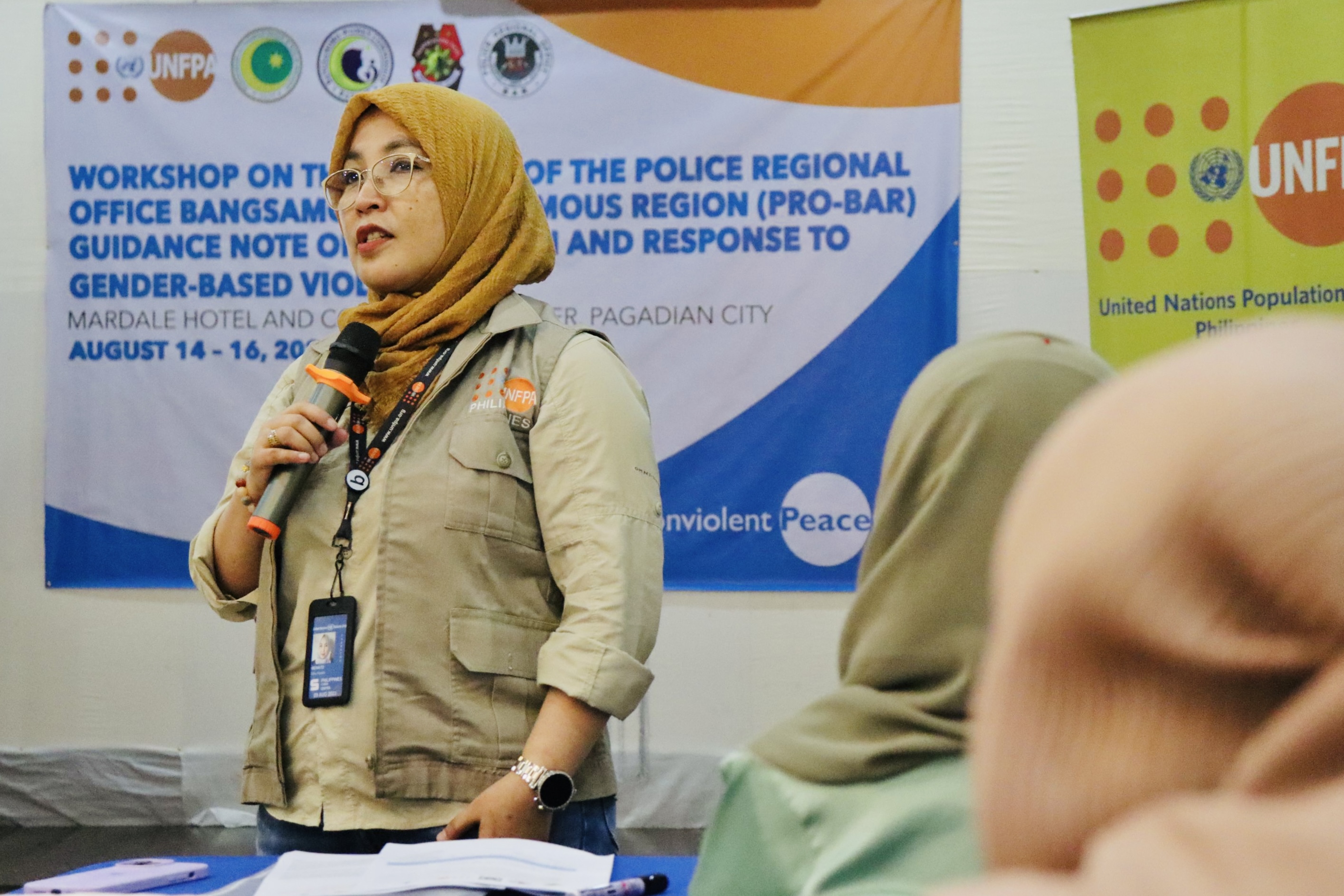 Workshop on Police Guidance Note on Prevention of Gender-based Violence in BARMM