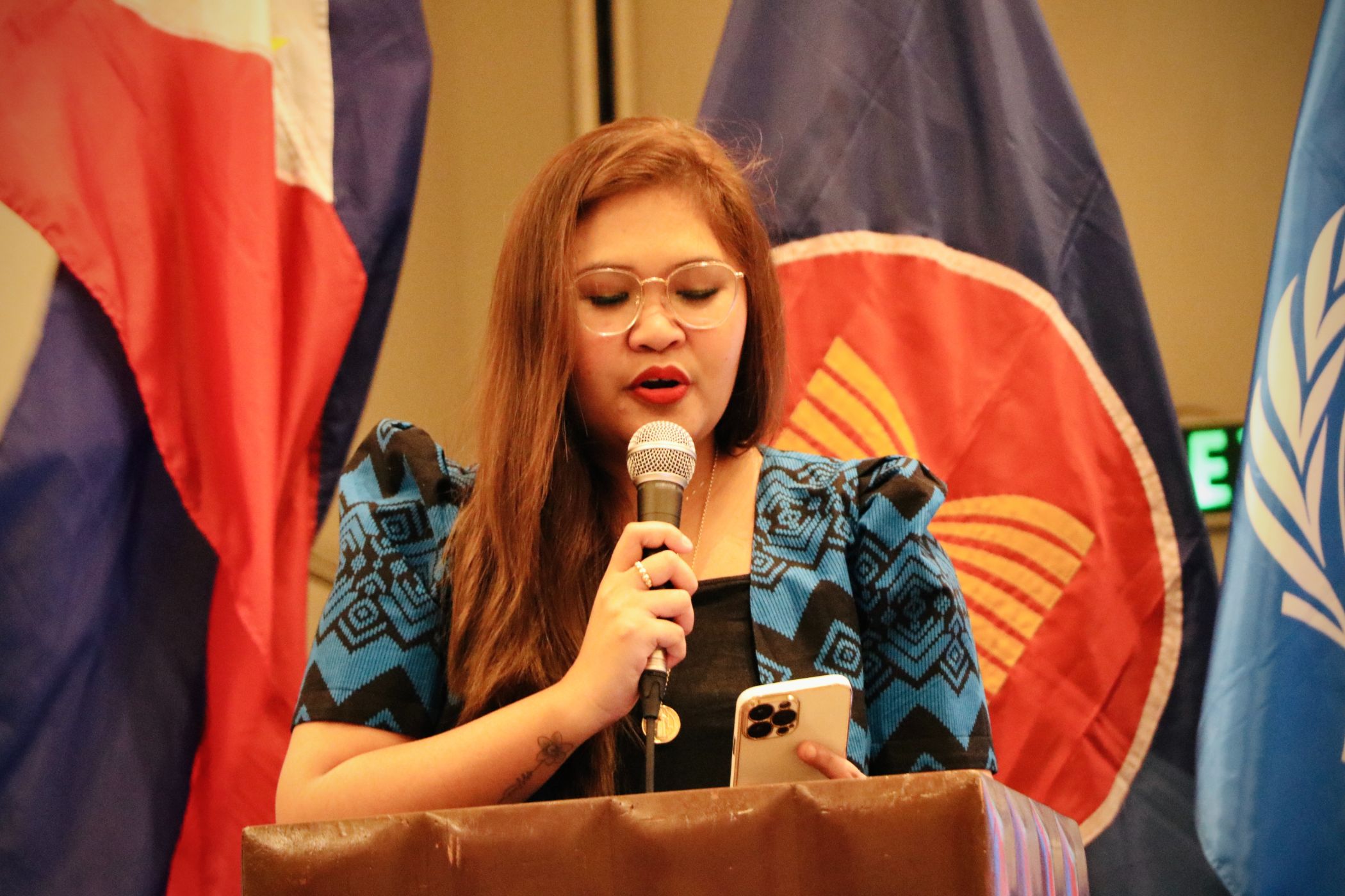 Commissioner Representing Mindanao Alexa Danielle Dayanghirang