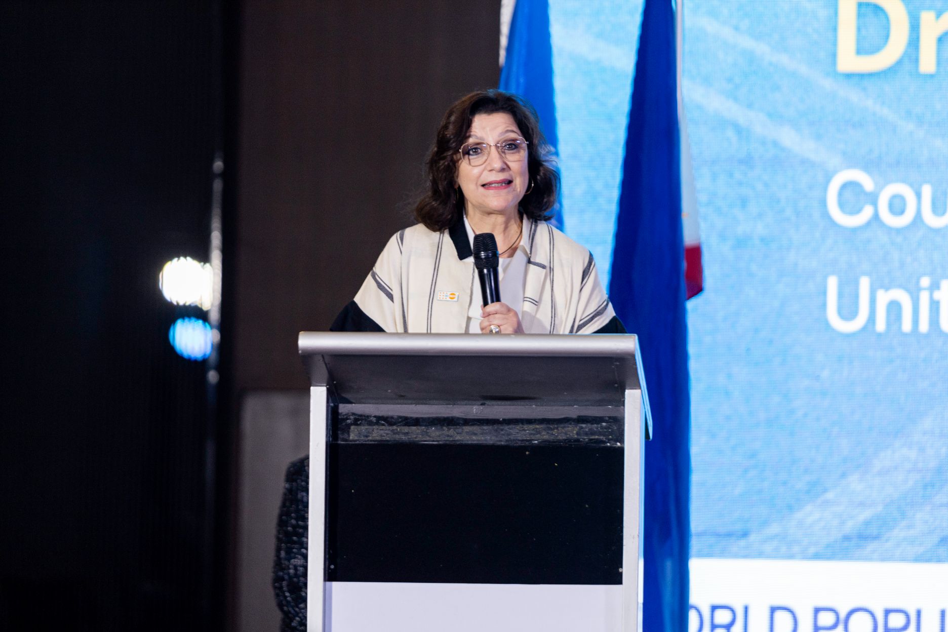 UNFPA Philippines Country Representative Dr. Leila Saiji Joudane