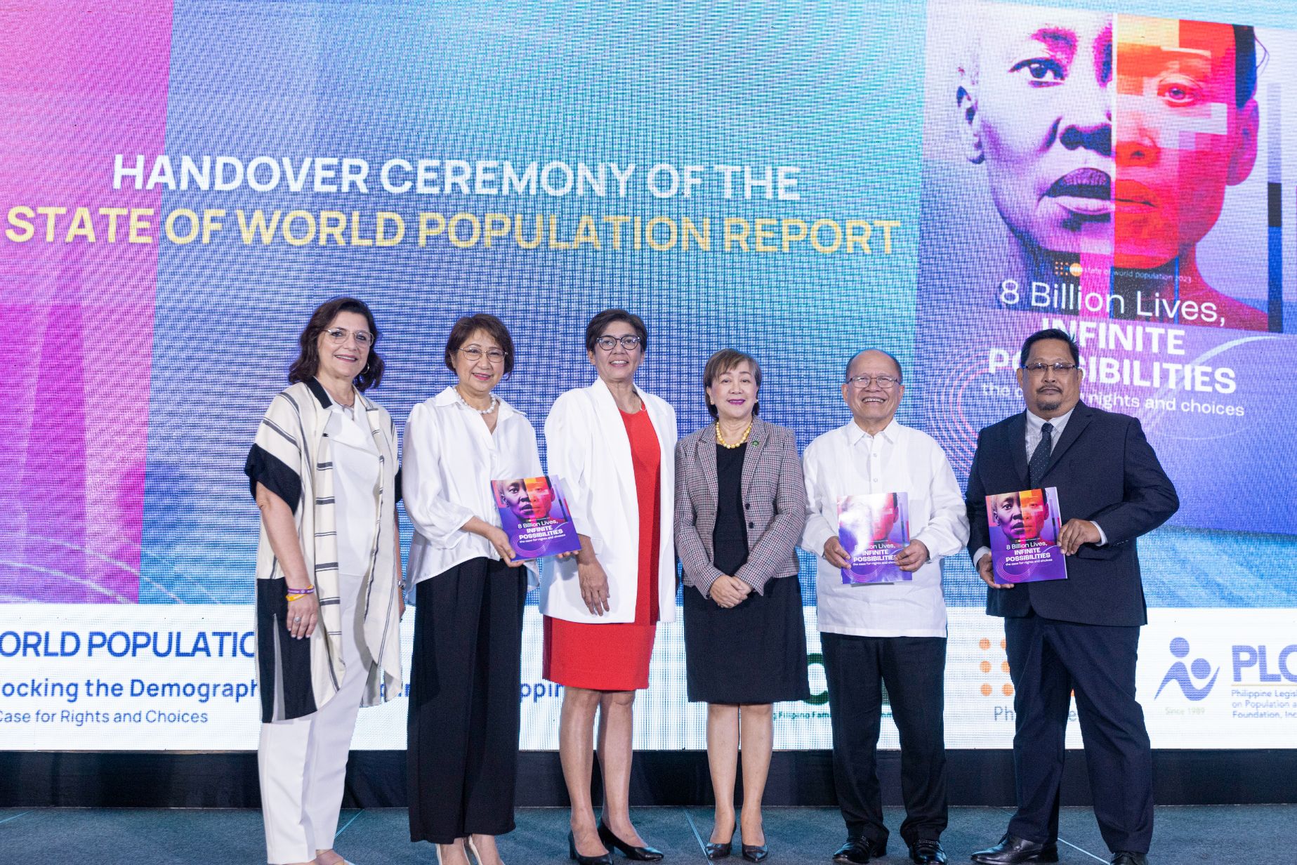 Ceremonial turnover of the State of World Population Report
