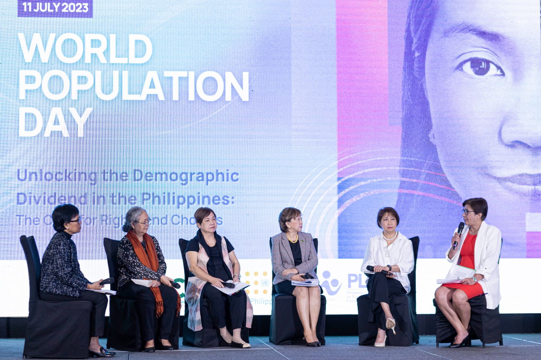Panel discussion for World Population Day event