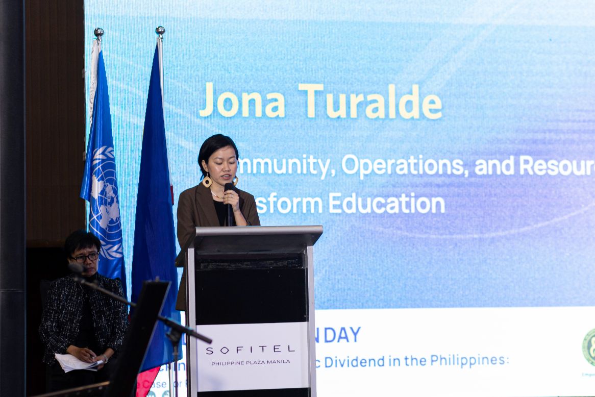 Transform Education’s Community, Operations, and Resource Mobilization Lead Jona Turalde