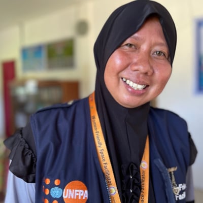 UNFPA Philippines WFS facilitator smiling for a photo