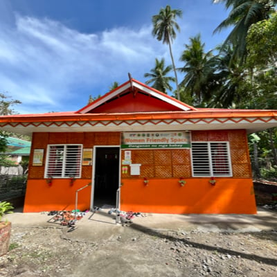 A photo of one of UNFPA Philippines' women-friendly spaces 