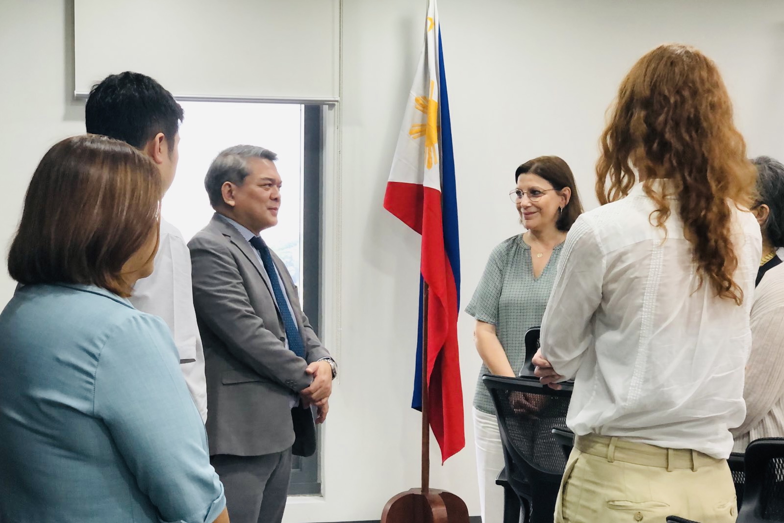 Courtesy call with National Statistician and head of PSA, Usec. Dennis O. Mapa