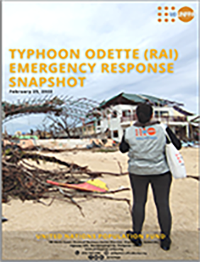 UNFPA Philippines - Typhoon Odette (Rai) Response Snapshot 