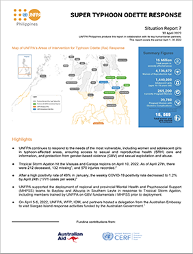 UNFPA Philippines - Typhoon Odette (Rai) Situation Report #7