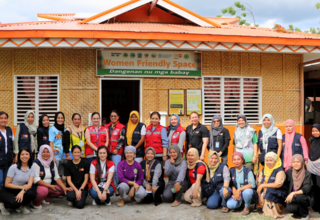 DSWD visits the Women-Friendly Space in Datu Odin Sinsuat in Maguindanao del Norte