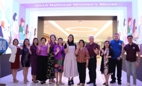 Philippine Commission on Women, United Nations Philippines and SM Group of companies kick off Women’s Month.