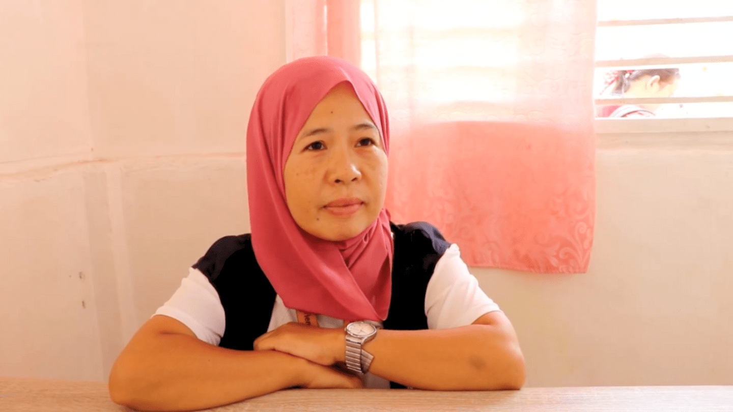 “Without WFS, women in our communities would be neglected, with no one monitoring their well-being,” Mariam shares. ©UNFPA Philippines/Kristine Sabillo Guerrero 