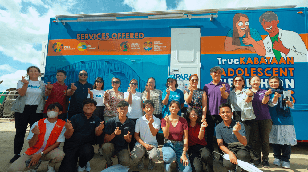 JPARAP and KOICA with Samar Youth for TrucKABATAAN Handover Ceremony.