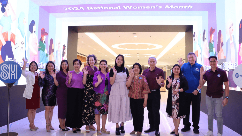 Philippine Commission on Women, United Nations Philippines and SM Group of companies kick off Women’s Month.