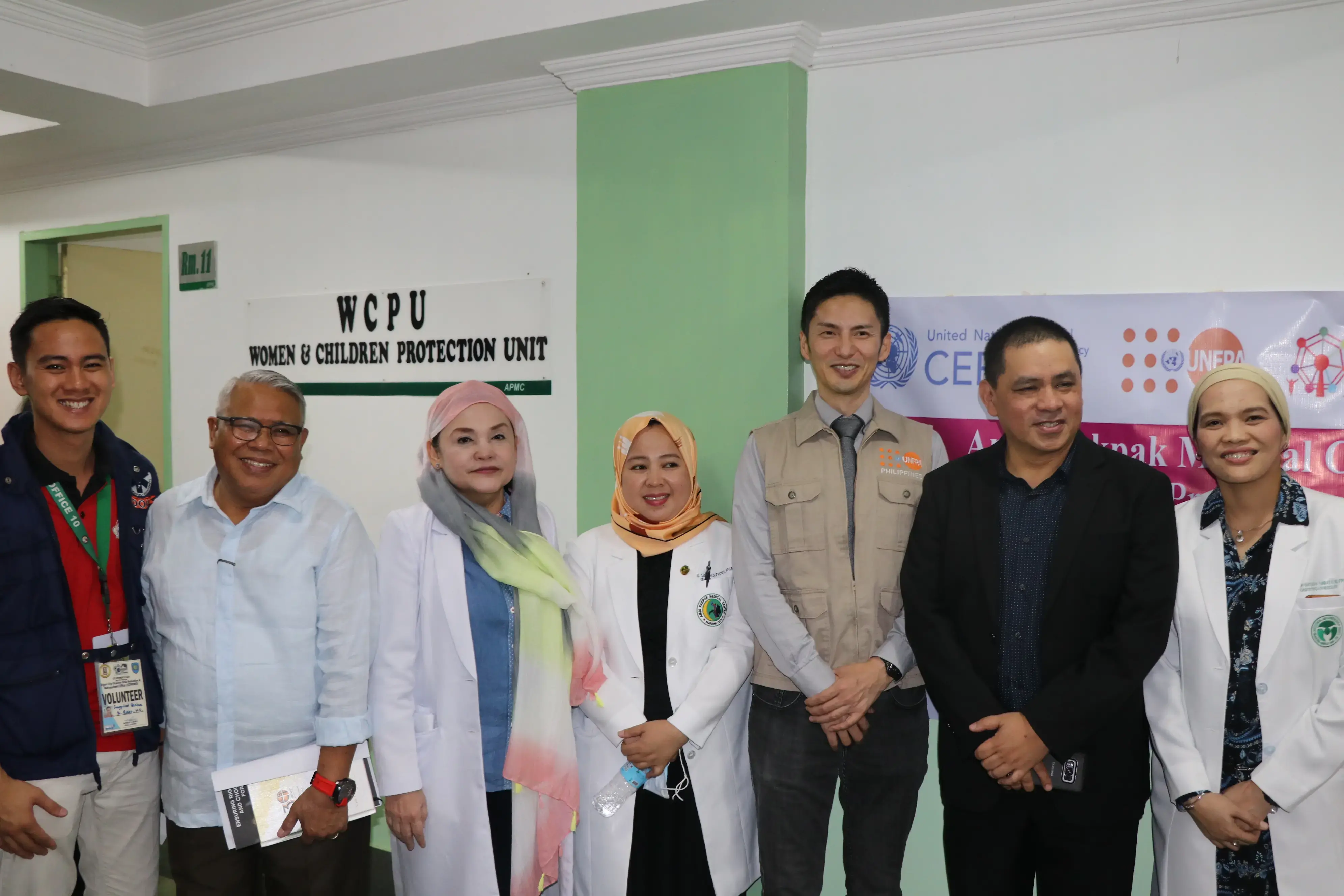 In partnership with UNFPA, the Department of Health and Amai Pakpak Medical Center establish a Women and Children Protection Unit in Marawi City