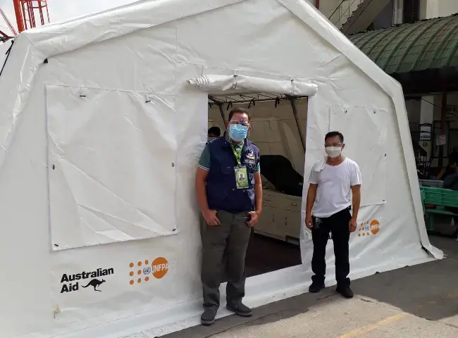 UNFPA and Australia heed the call of health workers, pregnant mothers of Fabella Hospital