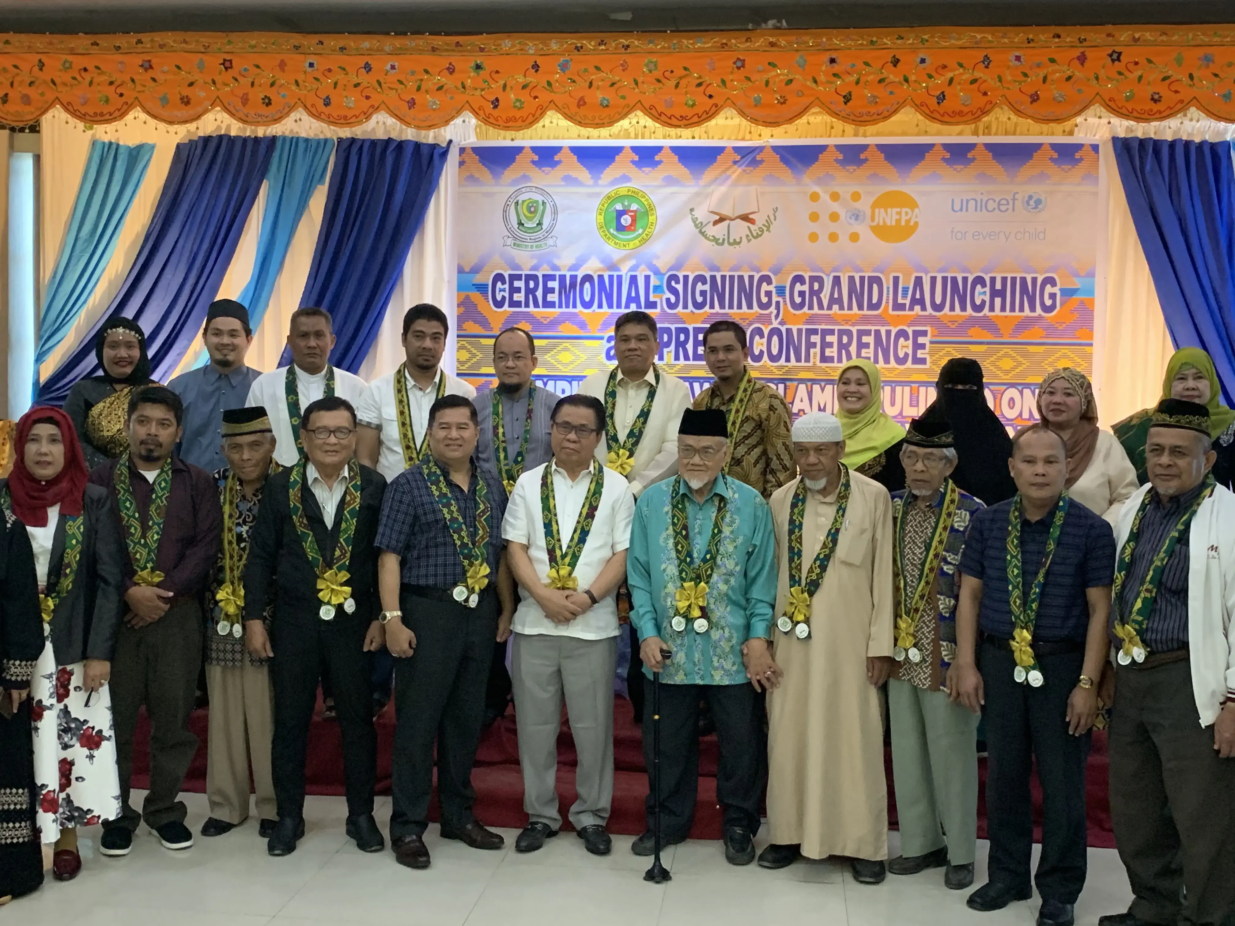 BARMM Ministry of Health and Regional Darul Ifta launched a new Fatwa on Reproductive Health and Family Planning and Immunization, with DOH and UNFPA assistance