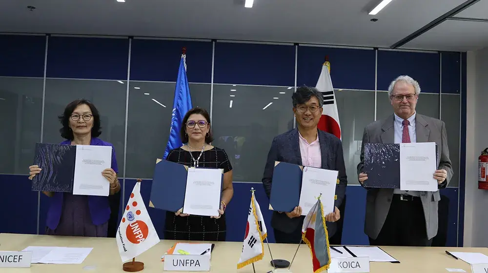 Republic of Korea, 3 UN agencies ink Php490M joint programme to reduce adolescent pregnancy in two poorest provinces in Eastern Visayas 