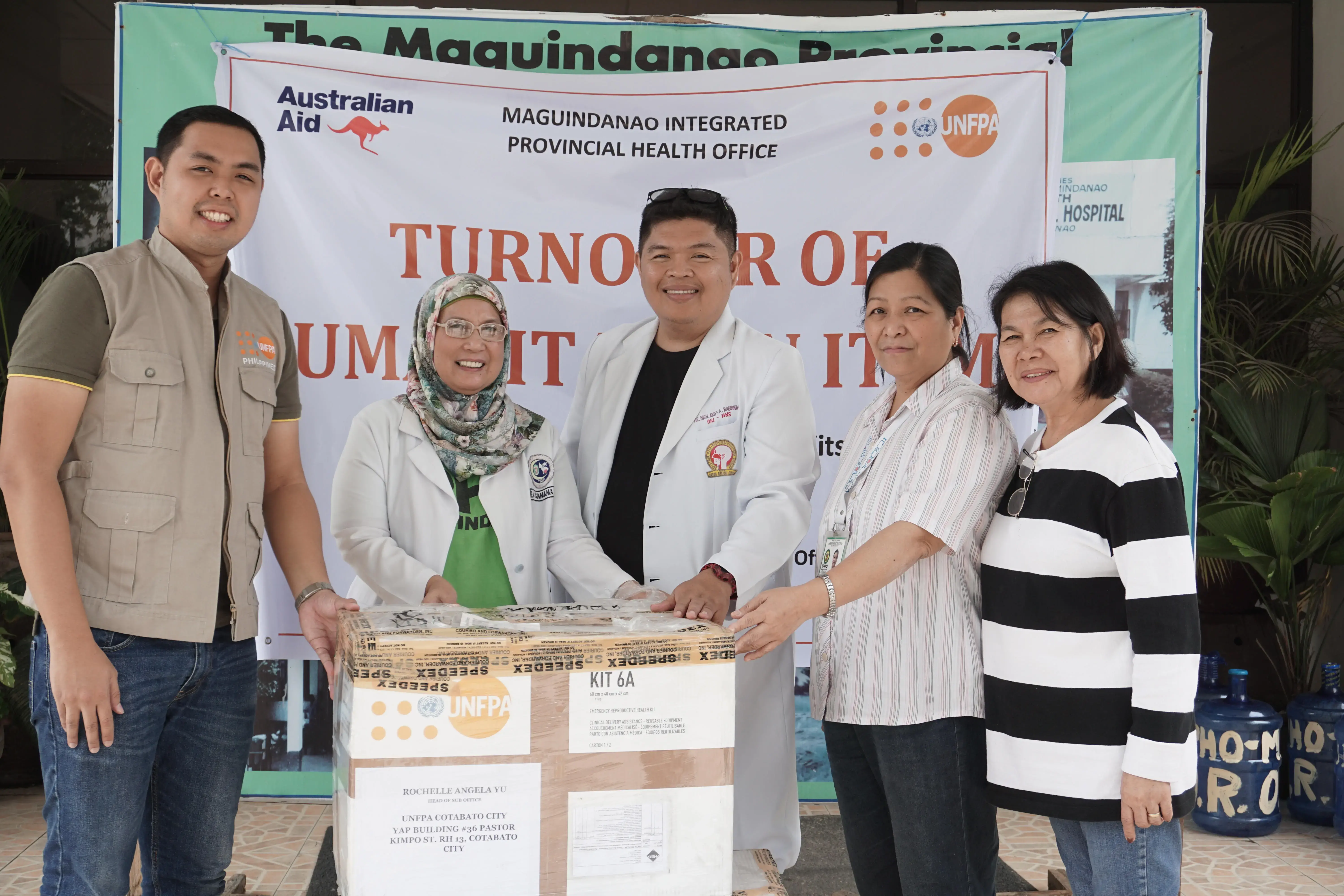 UNFPA provides life-saving reproductive health supplies and medical equipment to displaced pregnant women in the BARMM