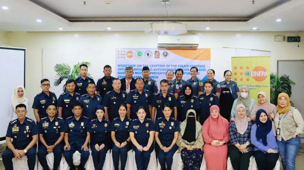 IN PHOTOS: Workshop on Police Guidance Note on Prevention of Gender-based Violence in BARMM