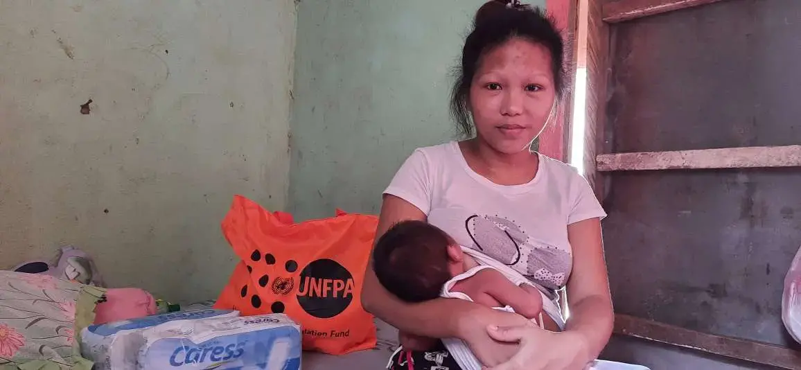 Supporting pregnant and lactating women in typhoon-hit Catanduanes 