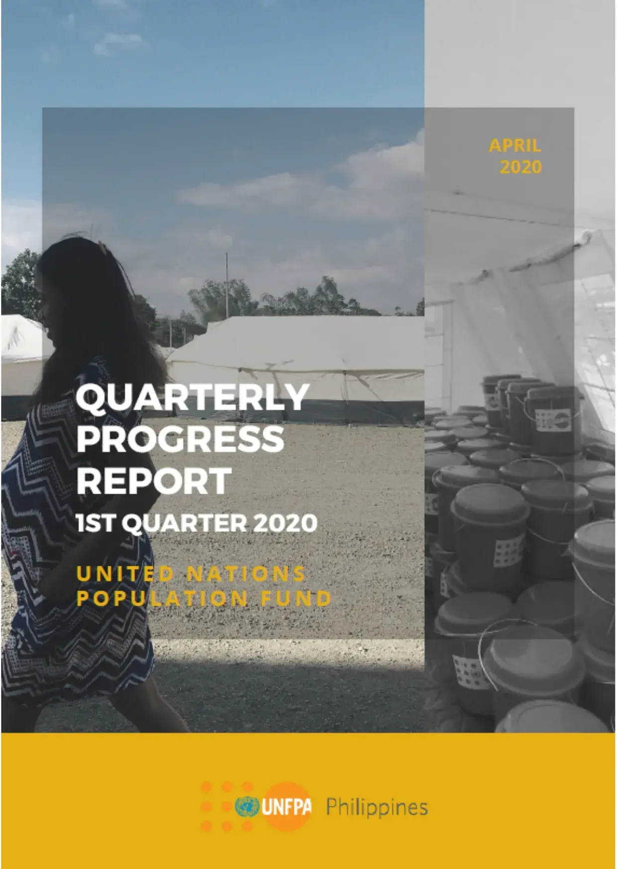 UNFPA Philippines Quarterly Progress Report - 2020/Q1