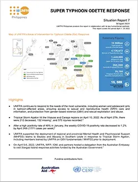 Situation Report 07: Super Typhoon Rai (Odette) - 30 April 2022