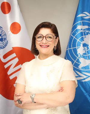 Dr. Leila Joudane, UNFPA Philippines Country Representative